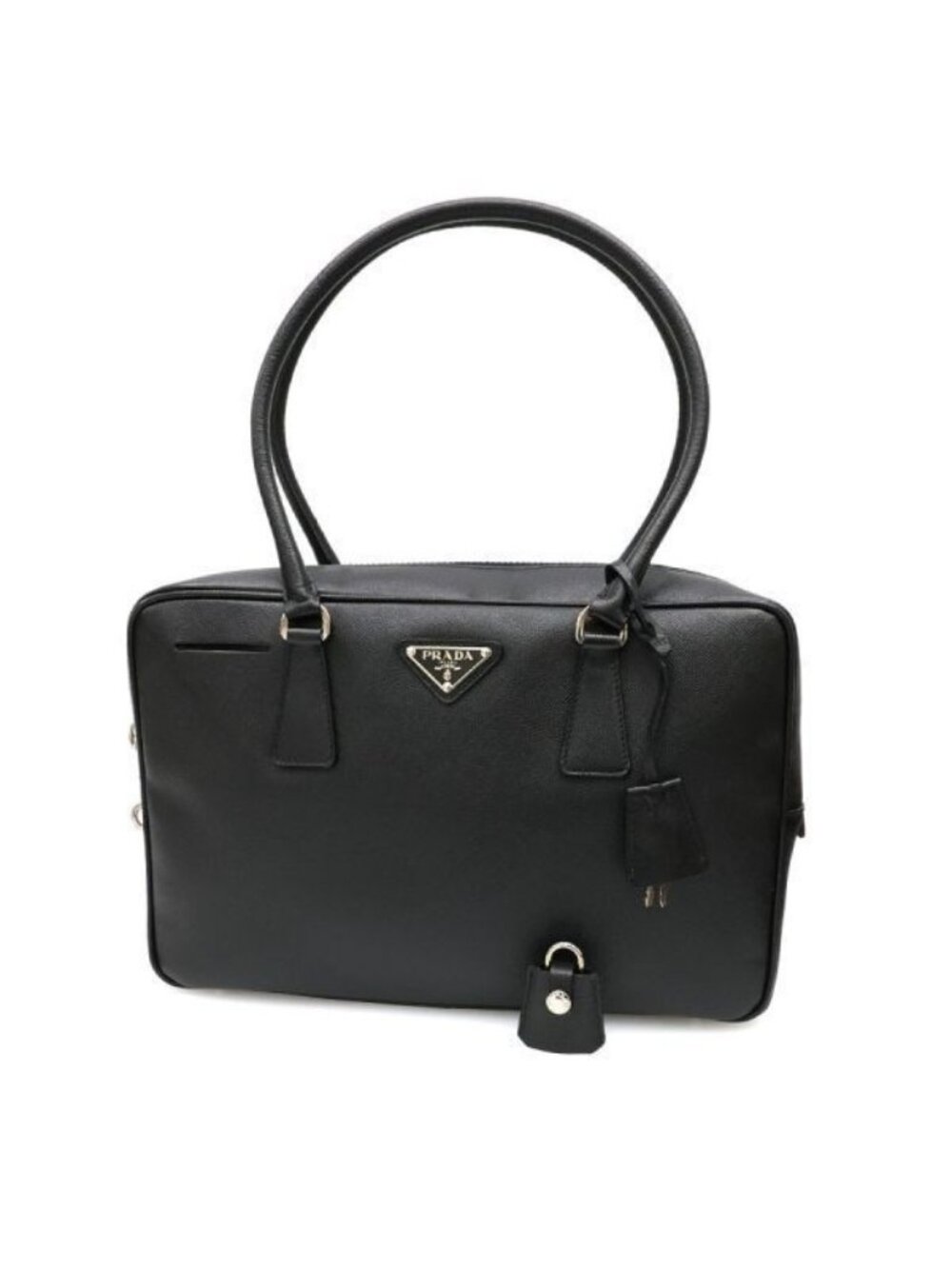 Prada Saffiano Clutch Black